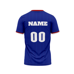 Bengaluru FC Football Fan Jersey Back View Custom Name and Number Printing