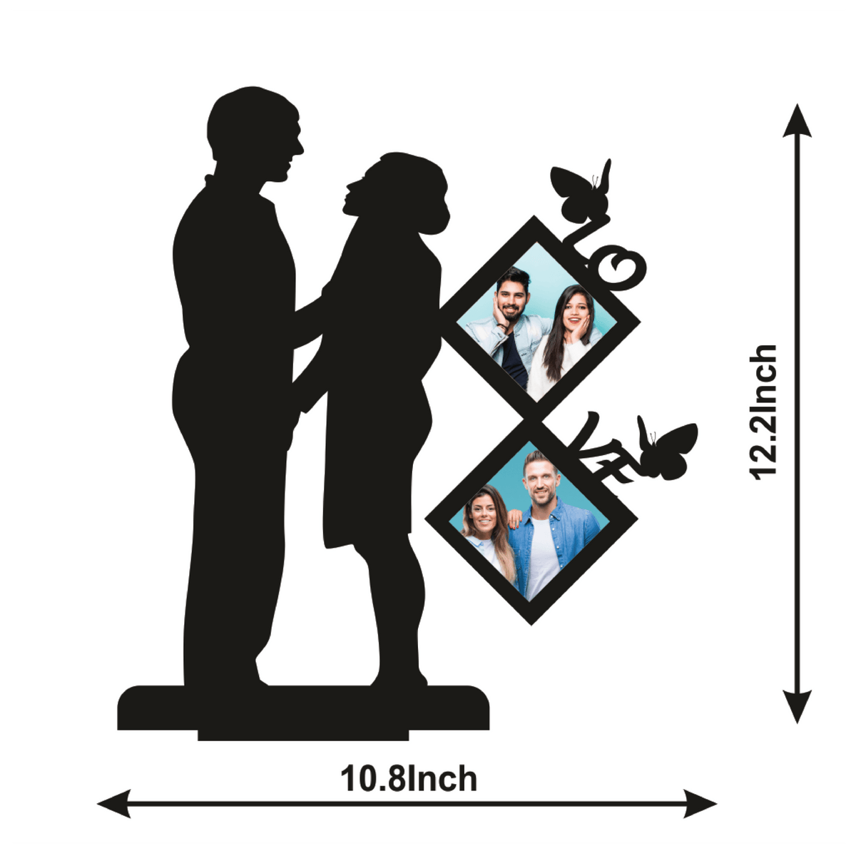 BEST COUPLE DOUBLE IMAGE STAND FRAME - Next Print