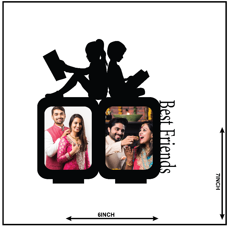 BEST FRIENDS DOUBLE IMAGE STAND FRAME - Next Print