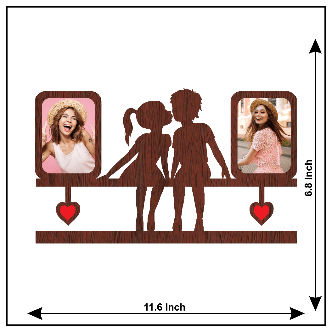 BEST LOVE NEVER BEFORE DOUBLE IMAGE WALLFRAME - Next Print