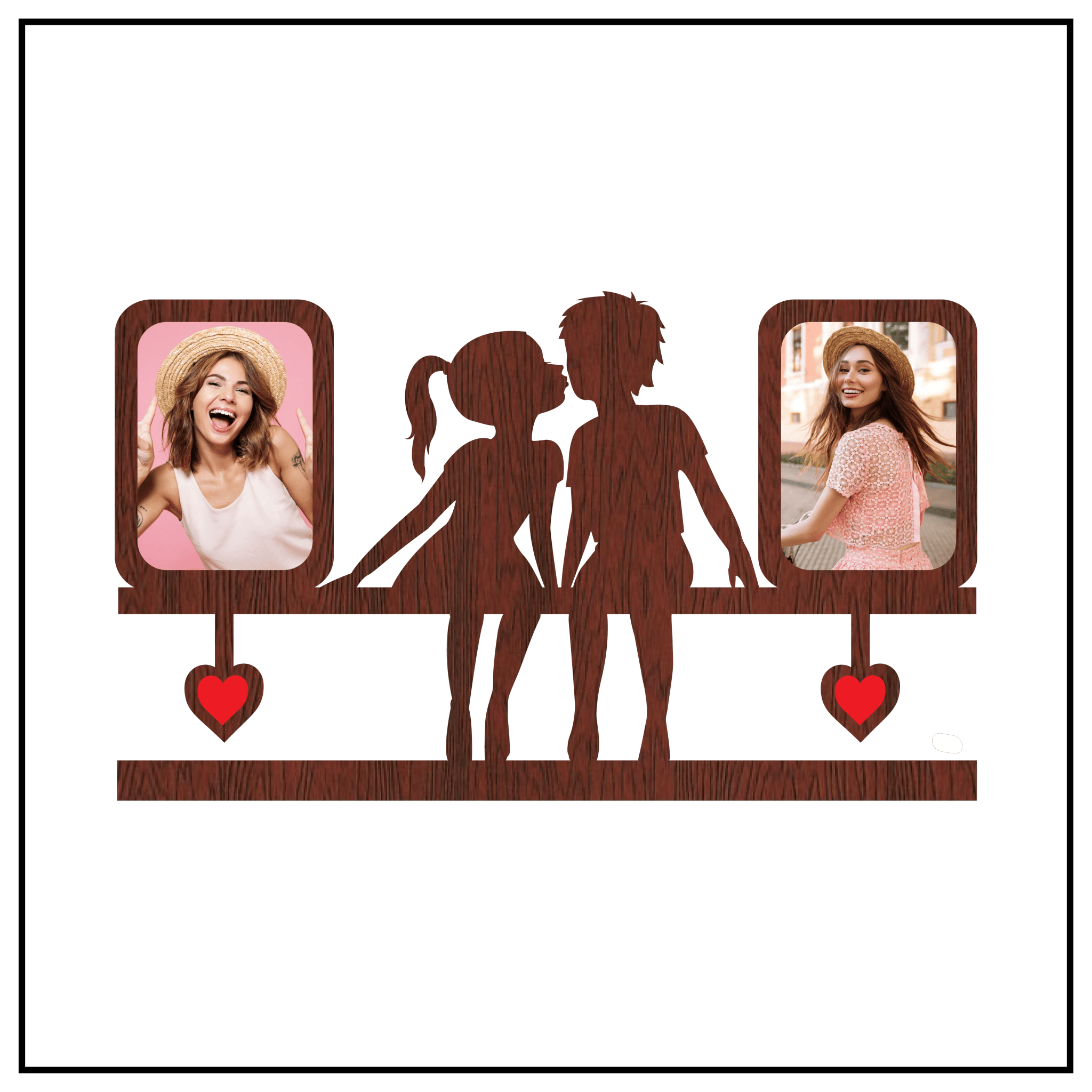 BEST LOVE NEVER BEFORE DOUBLE IMAGE WALLFRAME - Next Print