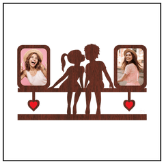 BEST LOVE NEVER BEFORE DOUBLE IMAGE WALLFRAME - Next Print