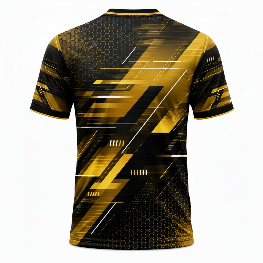 Black Sports Jersey for Men | Custom Team Wear Cricket Football Gym Jersey | NextPrint