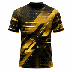 Black custom sports jersey for men with breathable quick dry fabric for cricket football and team sports by NextPrint