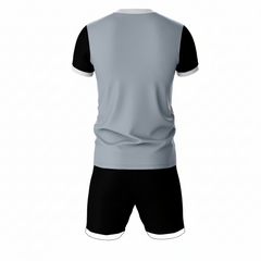 Black phantom sports jersey back side with custom player number