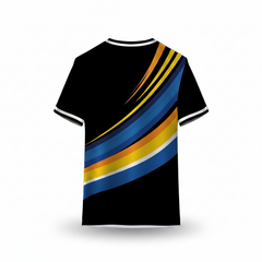 Next printBlack Sports T-Shirt | Custom Sports Jersey | Gym & Cricket Wear | NextPrint India