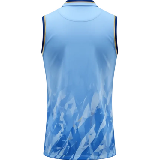 Next print Premium Blue Sleeveless Cricket Sportswear – Lightweight Team Jersey | India