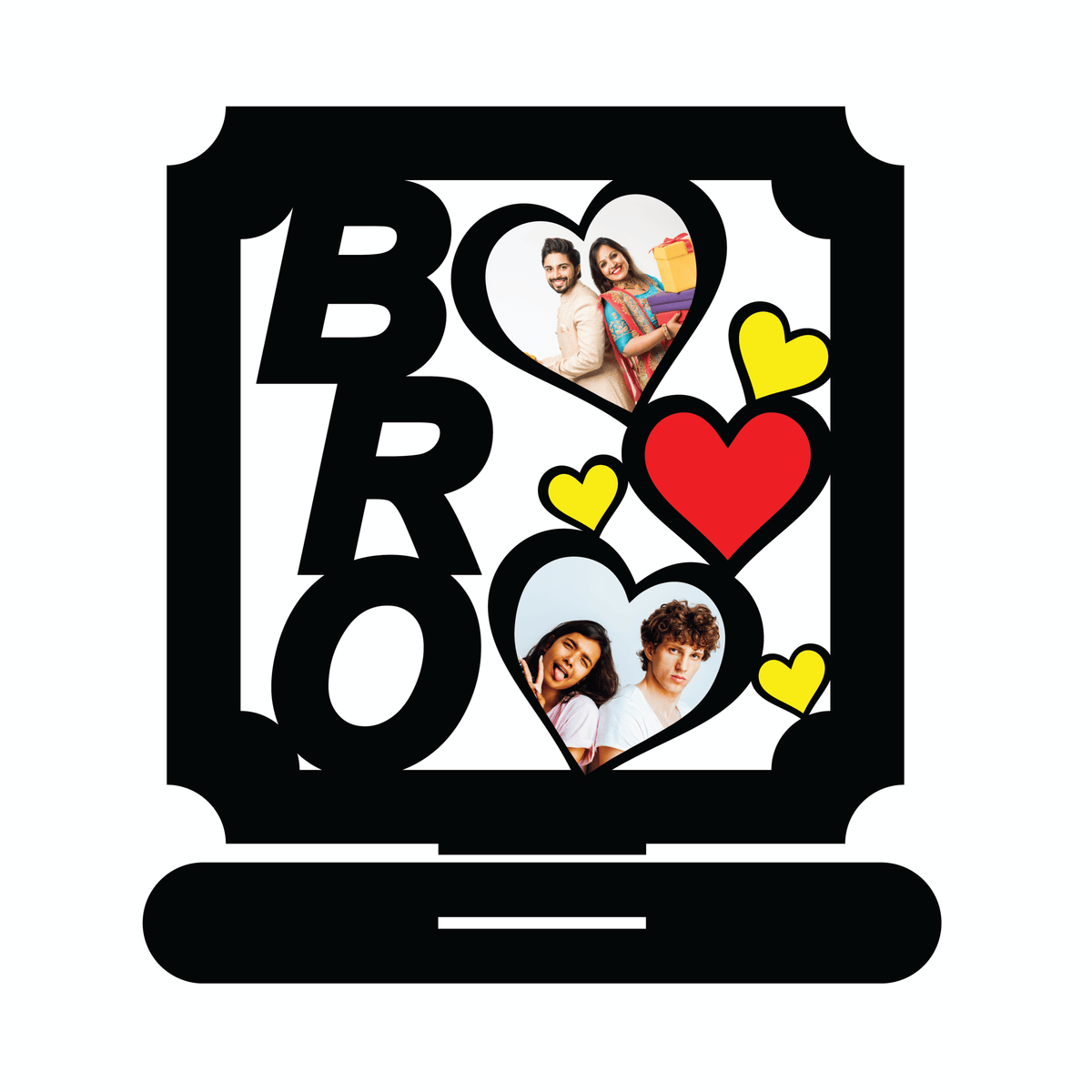 Bro Photo Printed Frame. - Next Print