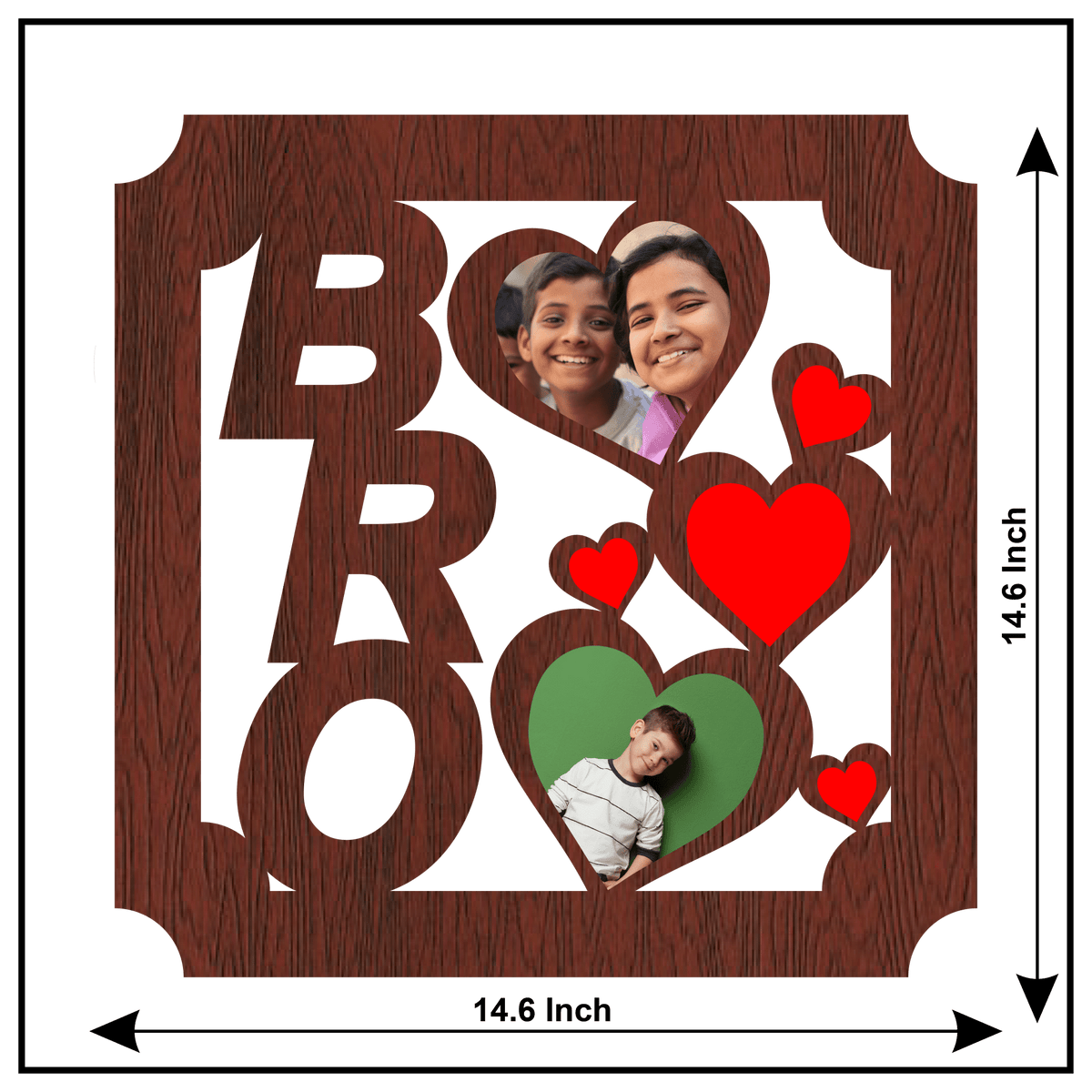 Bro Photo Printed Wall Frame. - Next Print