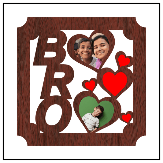 Bro Photo Printed Wall Frame. - Next Print