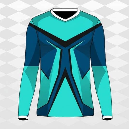 Next Print Sports Customised Long Sleeves T-Shirt Sport Jersey For Cricket.