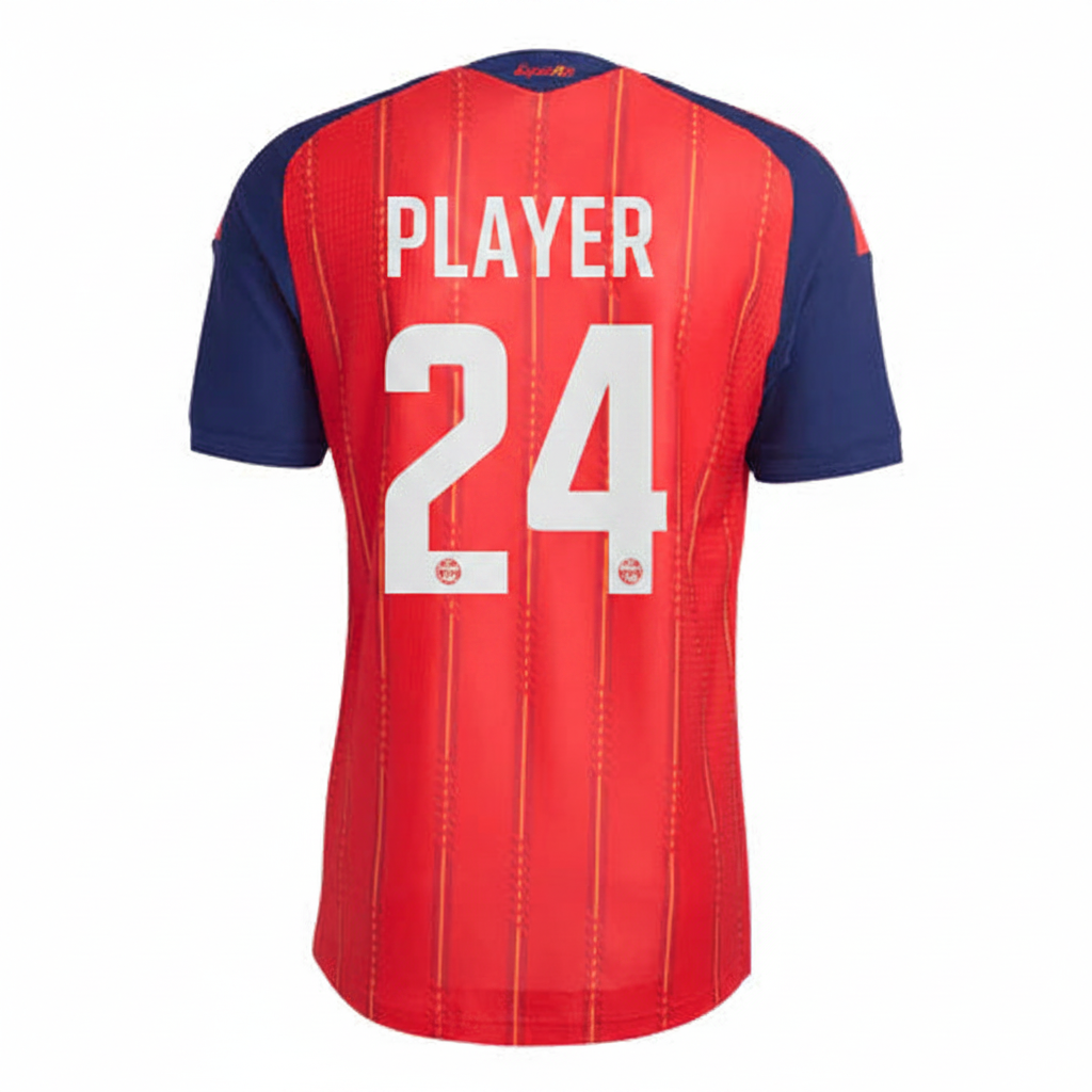 Custom Canada style football jersey with personalized name and number