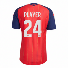Custom Canada style football jersey with personalized name and number