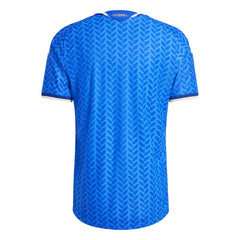 Yellow football jersey back side with custom player number
