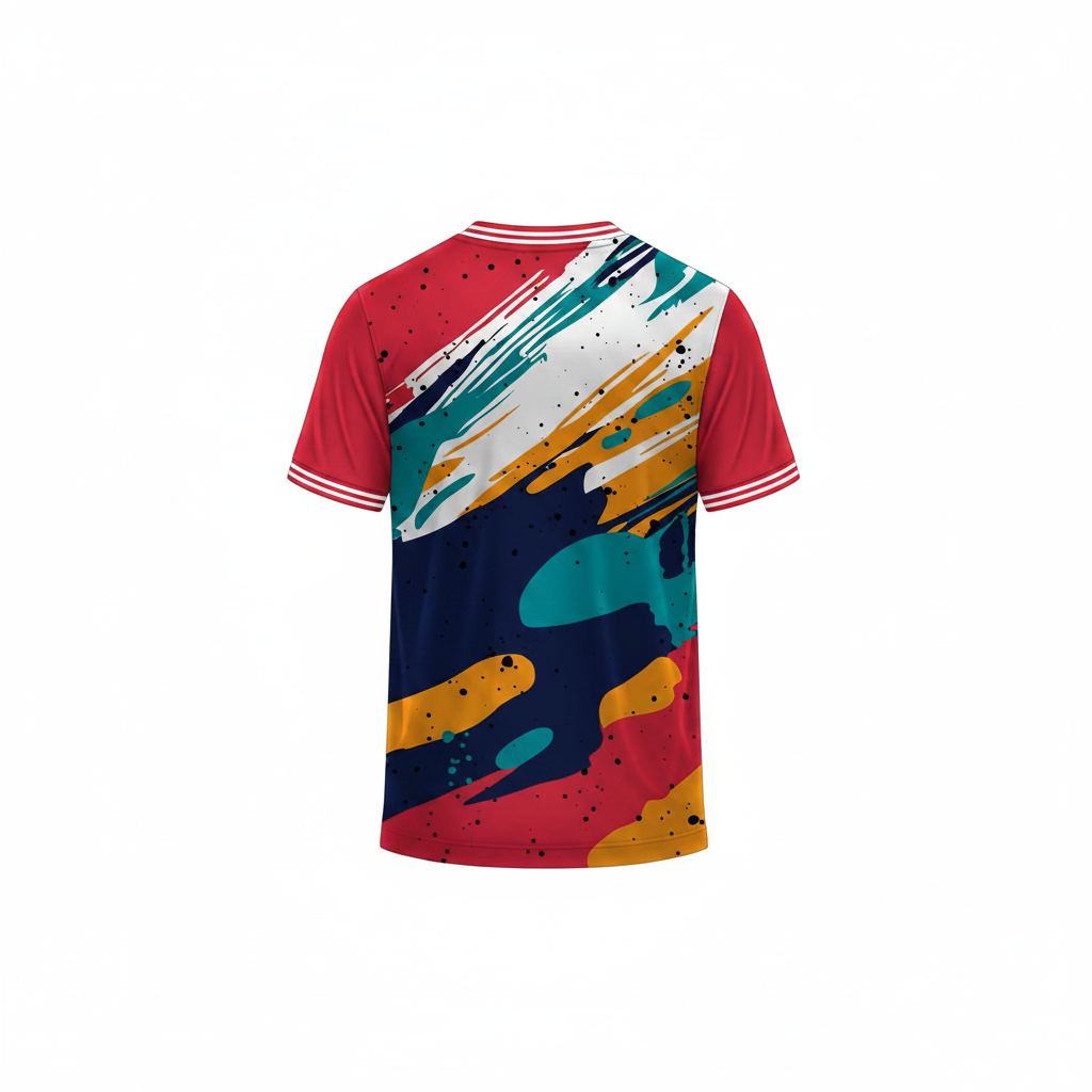 Next print Colorful Abstract Sports Jersey Design | Custom Sublimation Print Jersey for Cricket, Football & Team Wear