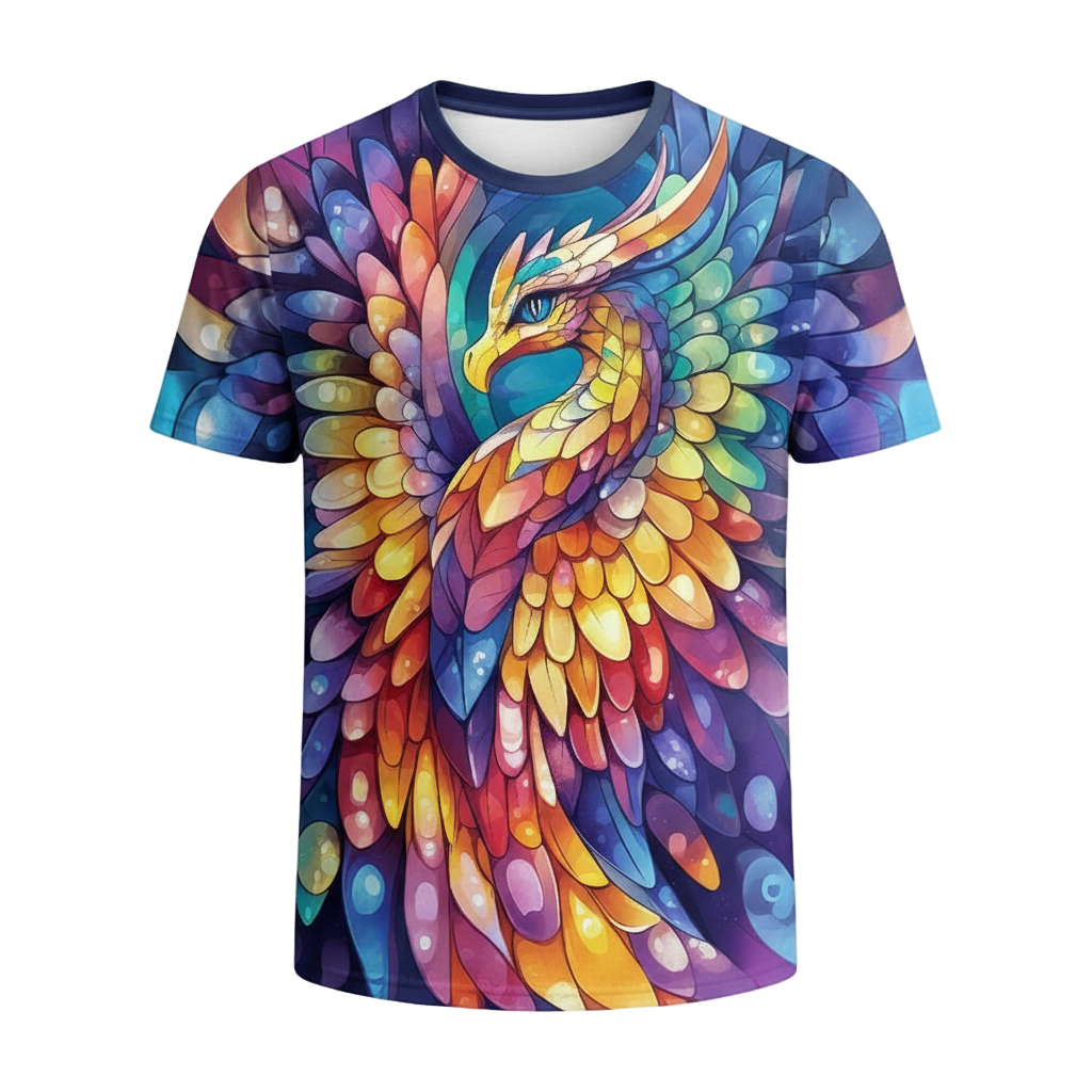 Next Print Colorful artistic tshirt