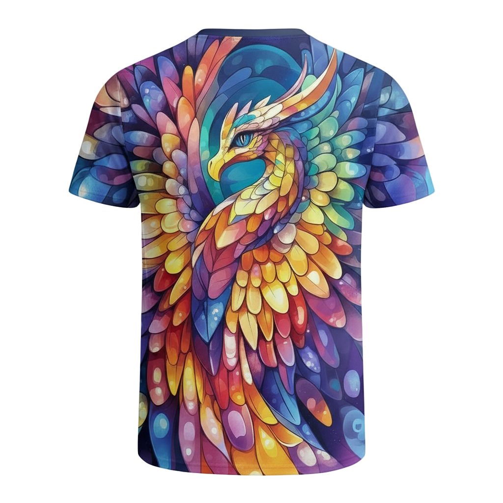 Next Print Colorful artistic tshirt