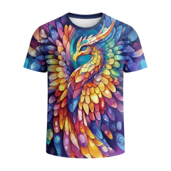 Next Print Colorful artistic tshirt
