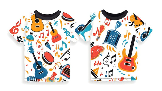 a colorful shirt with the number 1 on it
