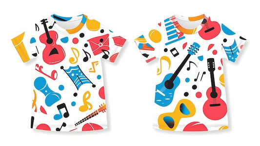 a colorful shirt with the number 1 on it