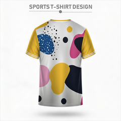 Next print Colorful Sports T-Shirt for Men & Women | Custom Team Jersey Dry Fit Round Neck | India