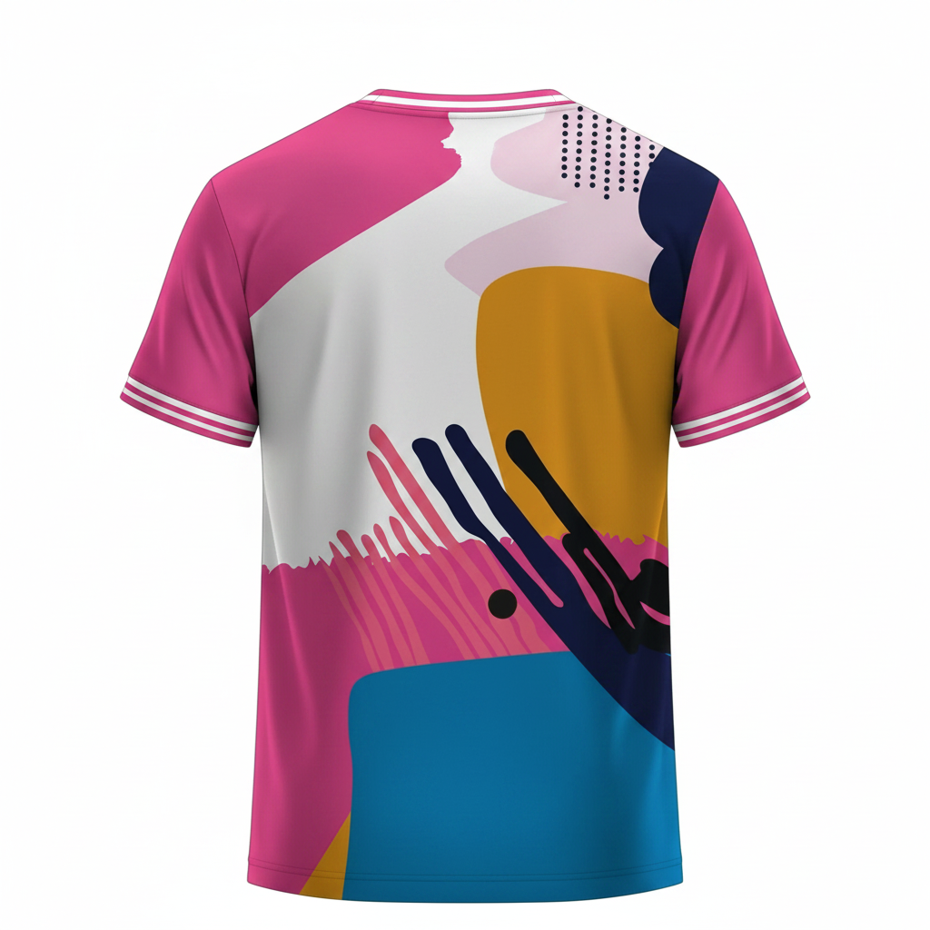 Next print Colourful Custom Sports Jersey for Men & Women | Personalized Name Number Cricket Football Gym Jersey | India
