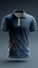 Next Print sport cricket jersey Navy blue colour t-shirt for men and women