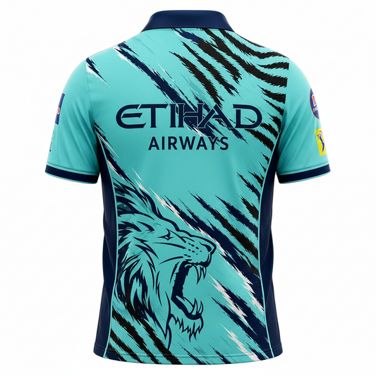 Next print CSK Blue Cricket Jersey Custom Name & Number | Chennai Style IPL Jersey | NextPrint India