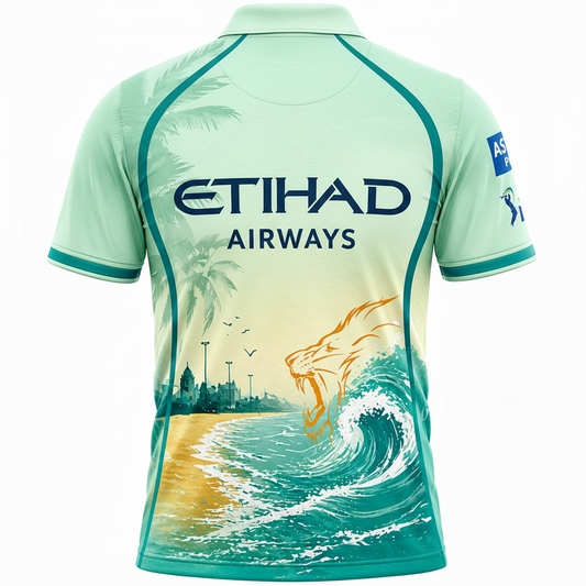 Next print CSK Cricket Jersey – Custom Name & Number Chennai Super Kings Style | NextPrint India