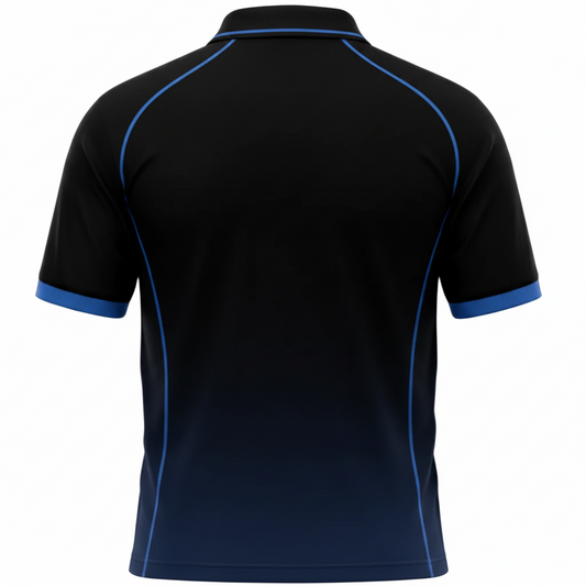 Next print Custom Black blue Sports Jersey – Personalized Name & Number T-Shirt for Cricket, Football & Teams | Premium Polyester | India