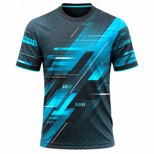 Custom Black Red Sports Jersey for Cricket and Football Teams by NextPrint India