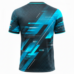 Custom Black Red Sports Jersey for Men | Personalized Cricket & Football Team Uniform | NextPrint India