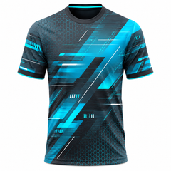 Custom Black Red Sports Jersey for Cricket and Football Teams by NextPrint India