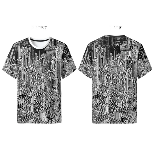 Custom Black White Geometric Apex Esports Jersey front view