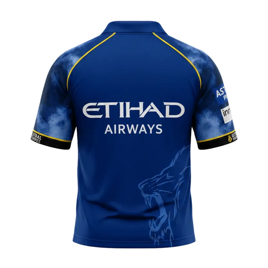 Next print Custom Cricket Jersey Blue Color | Print Your Name & Number Online
