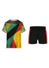 Next print Custom Colorful Sports Jersey with Black Shorts – Personalized Team Kit | India