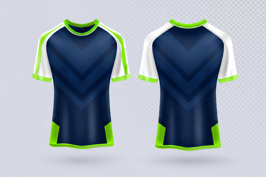 Custom colorful sports jersey and shorts set India