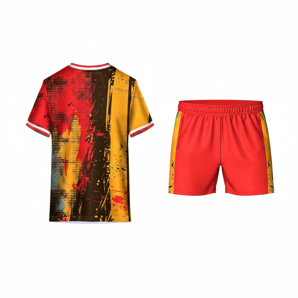 Next print Personalized Sports Jersey Set with Shorts for Cricket, Football & Training