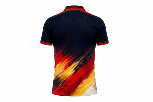 Next print Custom Cricket Jersey Black Red Lion Design | Personalized Team Jersey India | NextPrint