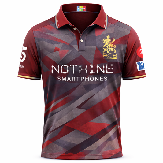 Next print Custom Cricket Jersey Navy Burgundy Ticker Stripe Design Personalized Team Jersey India NextPrint