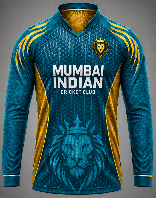 Next Print 👉 Custom Cricket Jersey with Name & Number | Personalized Team Jersey India | 180 GSM Sublimation Print