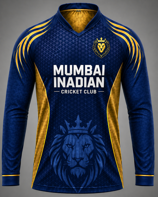Next Print Custom Cricket Jersey with Name & Number | Sublimation Team Jersey | Premium Dry Fit Sports T-Shirt India
