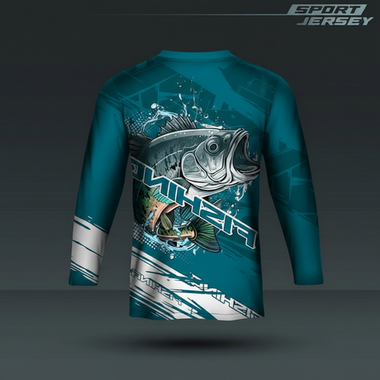 Custom Fishing  T-SHIRT  with Premium Fish Graphic Sublimation Print | NextPrint India