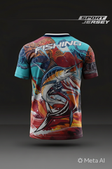 Tropical Marlin Fishing T-Shirt | Premium Angler Jersey
