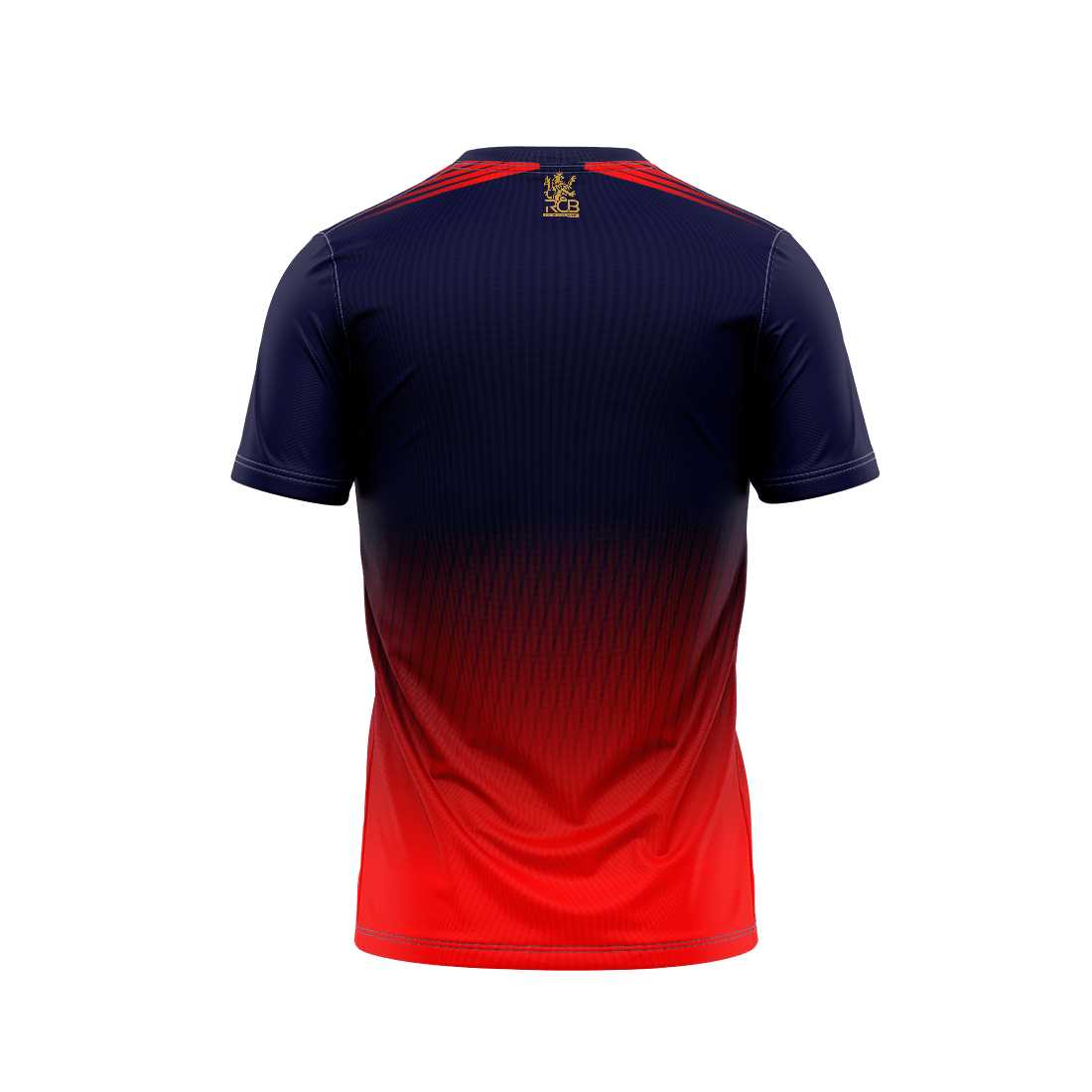 RCB V-neck cricket t-shirt dry fit sublimation jersey for IPL 2026