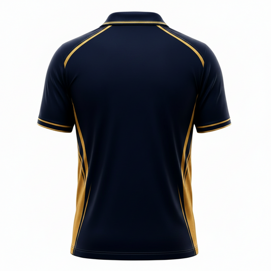 Next print Premium Navy Gold Sports Jersey for Cricket Teams – India