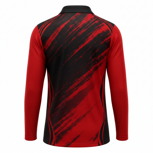 Next print Red & Black Custom Sports Jersey – Design Your Own Team Kit Online India