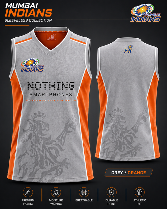 Next Print Custom Sleeveless Jersey – Personalized Name & Number Sports T-Shirt | Sublimation Print Gym & Team Wear | NextPrint India
