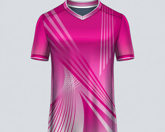Custom sports jersey India front view with name and number personalized design