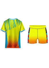 Next print Custom Sports Jersey with Shorts Set for Men & Kids | Colorful Geometric Print Cricket, Football & Training Kit | Personalized Name & Number | India